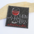 Stickdatei Wein Untersetzer ITH 10x10cm