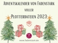 Adventskalender voller Plotterdateien 2023