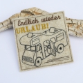 ITH Stickdatei Untersetzer Camping Urlaub Wohnmobil 10x10cm