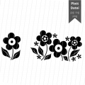 Plotterdatei Blumen Blume