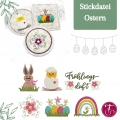 Stickdatei Ostern Mix 7x6cm
