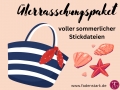 Sommerkalender voller Stickdateien 2023