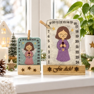 Stickdatei-ITH-Tischadventskalender-Engel-ab-10x10cm-Adventskalender-