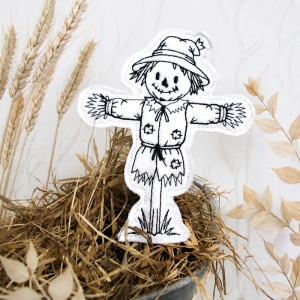 Stickdatei-Vogelscheuche-Herbst--Redwork-Konturstich-mit-ITH-Stabstickdatei