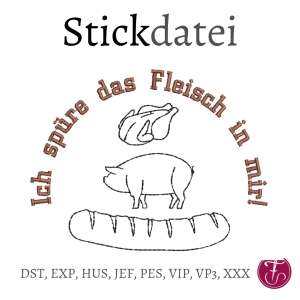 Stickdatei-Grillen-Fleisch-Mnner-fr-Kochschrzen-und-Handtcher