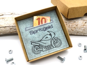 Stickdatei-Wunscherfller-Spritgeld-Motorrad-Tourenmaschine-Geld-verschenken