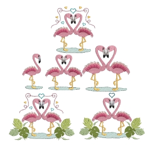 Stickdatei-Flamingo-SET-