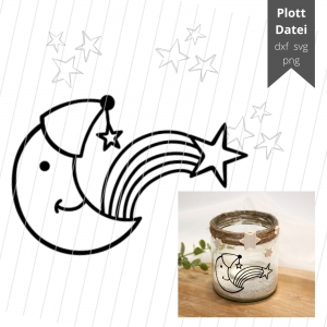 Plotterdatei-Mond