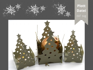 Plotterdatei-Weihnachtsbaum-Tannenbaum-Krbchen-Teelicht-Lichterhaus