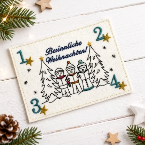 Stickdatei-ITH-Chor-Untersetzer-Advent-Adventszeit-Adventskranz-to-go