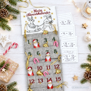 Stickdatei-ITH-Adventskalender-Rentierschlitten-mit-Krtchen-zum-Ausdrucken