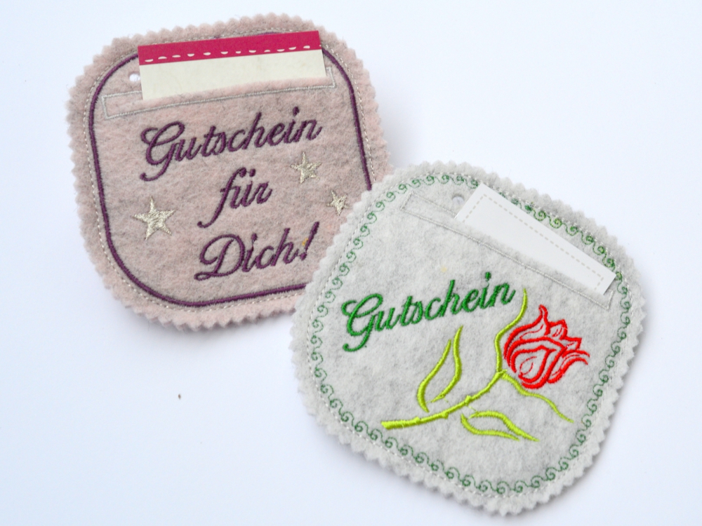 Stickdatei ITH Gutschein verschenken 10x10cm - Fadenstark®-Stickdateien und  Nähanleitungen