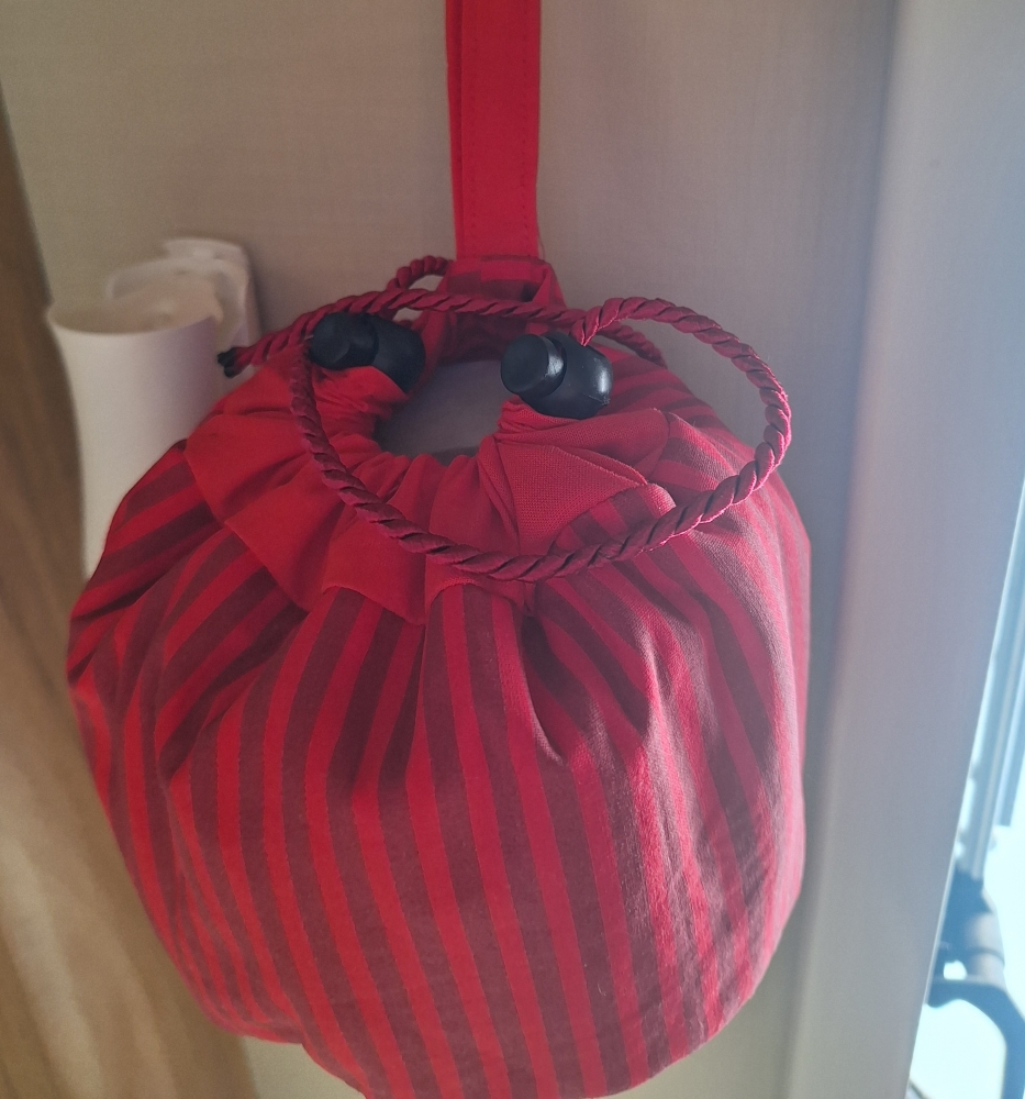 Bild 1 von Nähanleitung Beutel für Klopapier Camping Kosmetiktücher oder auch  für Strickwolle und Krimskrams