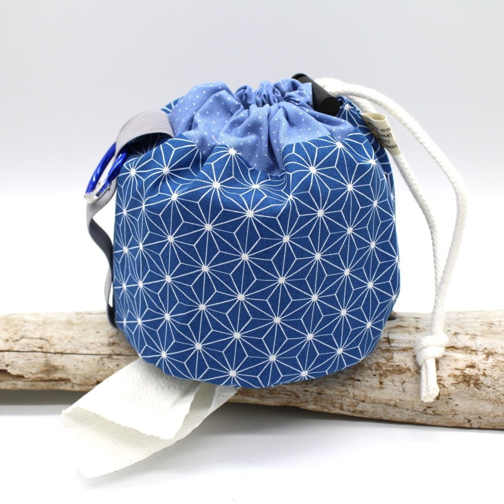 Bild 1 von Nähanleitung Beutel für Klopapier Camping Kosmetiktücher oder auch  für Strickwolle und Krimskrams