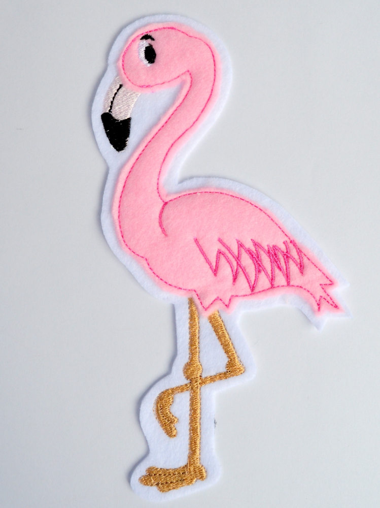 Bild 1 von Stickdatei Flamingo 16 x 26cm