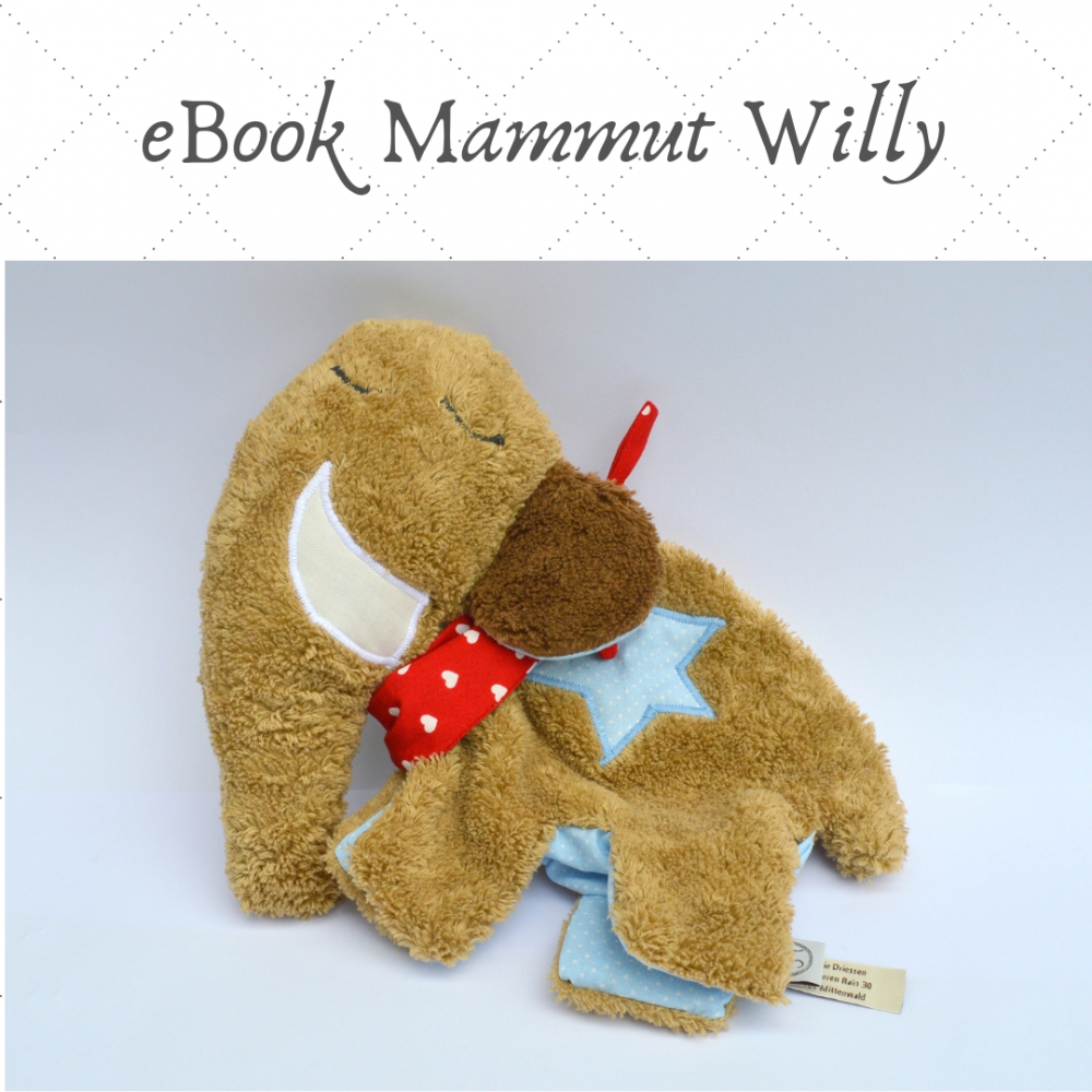 Bild 1 von E-Book Mammut Willy - Nähanleitung und Schnittmuster