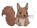 Bild 2 von Stickdatei Eichhörnchen