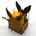 Bild 4 von Plotterdatei Hasenkorb Osternest Ostern Hase