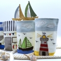 Bild 3 von Stickdatei Lichterbeutel maritim