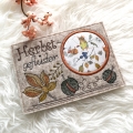 Bild 2 von Stickdatei Herbst Untersetzer Mugrug Kastanien Herbstgeflüster