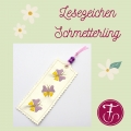 Bild 3 von ITH Lesezeichen Stickdatei Schmetterling