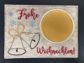 Bild 3 von Stickdatei Mugrug Glocke Weihnachten  / (Stickrahmengröße) 13x18cm