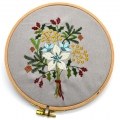 Bild 1 von Stickdatei Winterstrauß