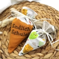 Bild 3 von ITH Stickdatei zweifarbig Schultüte Zuckertüte aus Stoff Blankodatei verschiedene Größen