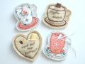 Bild 1 von ITH Stickdatei Geschenkanhänger Kaffee Einladung  / (Größe) SET 10x10cm + 13x13cm