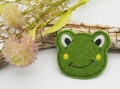 Stickdatei Frosch klein Konturstich