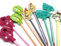 Bild 2 von Stickdatei Topper Stiftetopper Schulanfang Motive