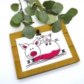 Bild 2 von Plotterdatei Schweinemama Glück Glücksbringer