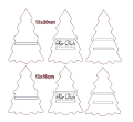 Bild 1 von Stickdatei Tannenbaum ITH 13x18cm und 13x20cm