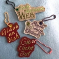 Bild 4 von Stickdatei ITH Anhänger Spruch Sprüche SET Bundle