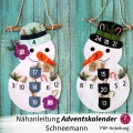 Bild 1 von Nähanleitung Schneemann Adventskalender