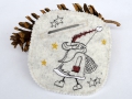 Bild 1 von ITH Stickdatei Geschenkanhänger Nikolaus verschiedene Größen  / (Größe) 10x10cm