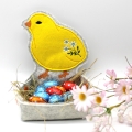 Bild 3 von Stickdatei ITH Körbchen Ostern Hase Küken