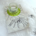 Bild 3 von Stickdatei MugRug Untersetzer Spinne 13x18cm und 13x20cm