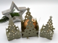 Bild 5 von Plotterdatei Weihnachtsbaum Tannenbaum Körbchen Teelicht Lichterhaus