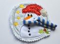 Stickdatei DOODLE Schneemann 3er SET 18x18cm