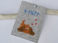 Bild 7 von Stickdatei Hund liegend 4er SET 10x10cm