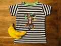 Bild 5 von Stickdatei Affe mit Banane doodle 3 Größen
