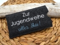 Bild 2 von Stickdatei Schokohülle Jugendweihe Glückwünsche