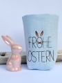 Bild 2 von Stickdatei Frohe Ostern Schriftzug 4 Größen