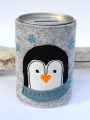 Bild 2 von Stickdatei Pinguin doodle 2er SET