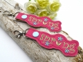 Bild 4 von Stickdatei spring Frühling Schlüsselanhänger