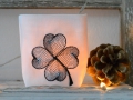 Bild 3 von ITH  Lichterbeutel 10x10cm Glück für ein LED Teelicht