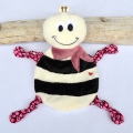 Bild 2 von ITH Stickdatei Hummel Biene Schmusetuch