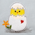 Bild 1 von Stickdatei doodle Küken Ostern