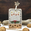 Bild 1 von Stickdatei ITH Tischadventskalender Kerzen ab 10x10cm Adventskalender